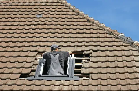 Pose de velux - Durdat-Larequille